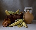 Натюрморт с кукурузой