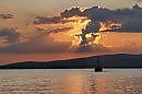 Закат в Карибском море