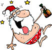 Drunk Santa